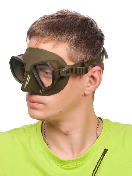 Маска Salvimar NOAH Антифог зеленый/черный