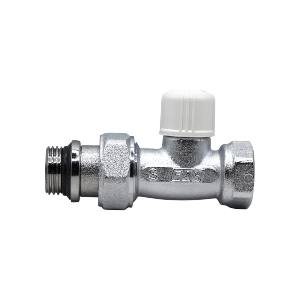 Вентиль запорный прямой FAR, 1/2", ВР, EPDM