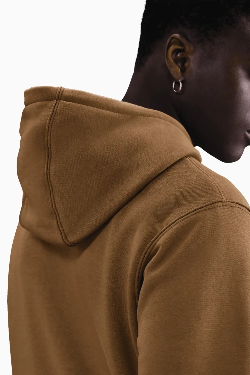 Кофта Nike Club - коричневый