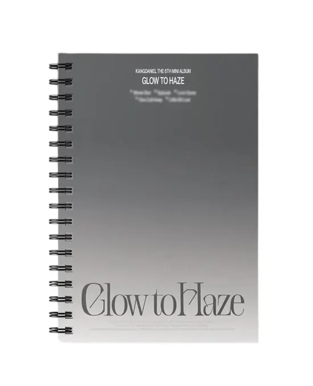 Альбом KANG DANIEL - Glow to Haze [Photobook ver.]