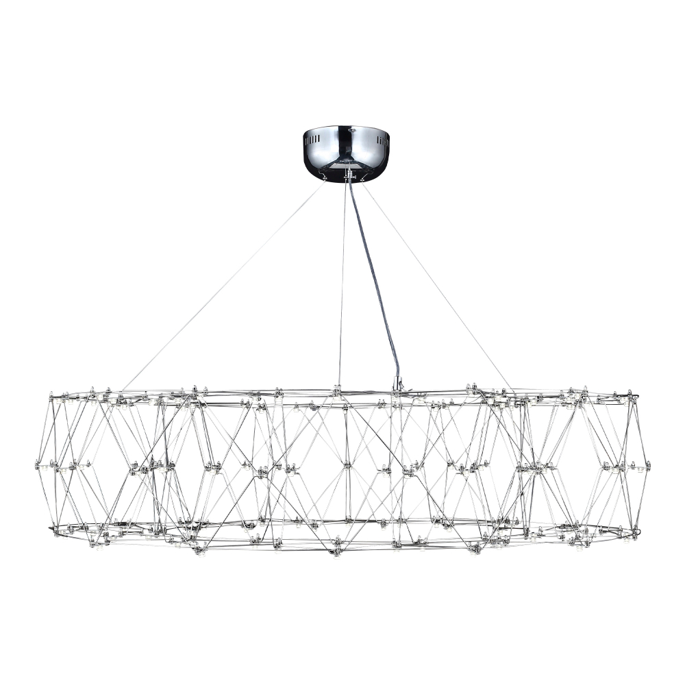 SL6602.103.72 Светильник подвесной ST-Luce Хром/Прозрачный LED 1*72W 4000K GRAVETTA