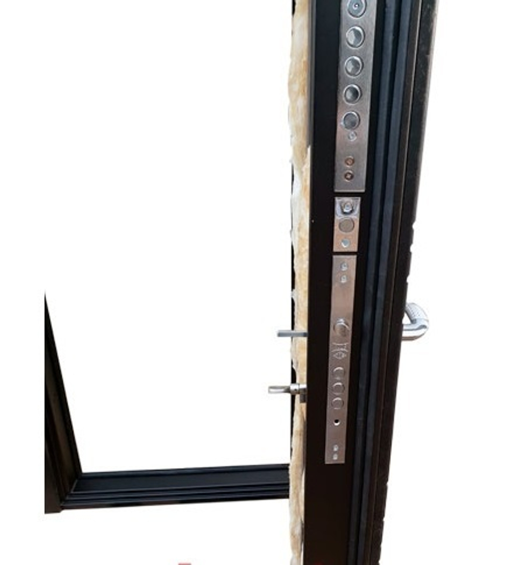 Входная металлическая дверь  с зеркалом Пастораль  RеX (РЕКС) Премиум ФЛ-185 Венге/ зеркало Пастораль Силк сноу (белый матовый,без текстуры) 16мм