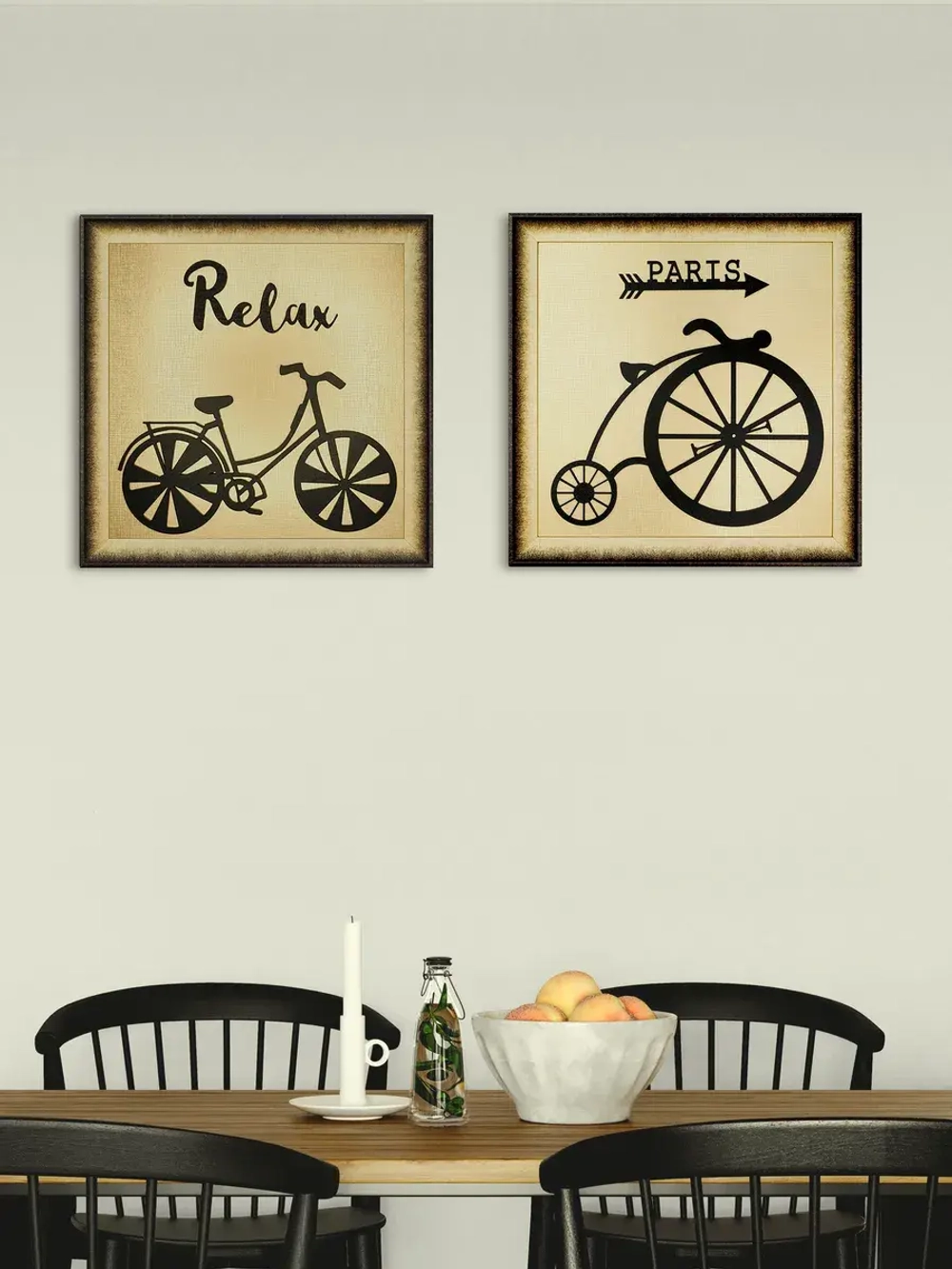 Панно на стену для интерьера 35*35 см