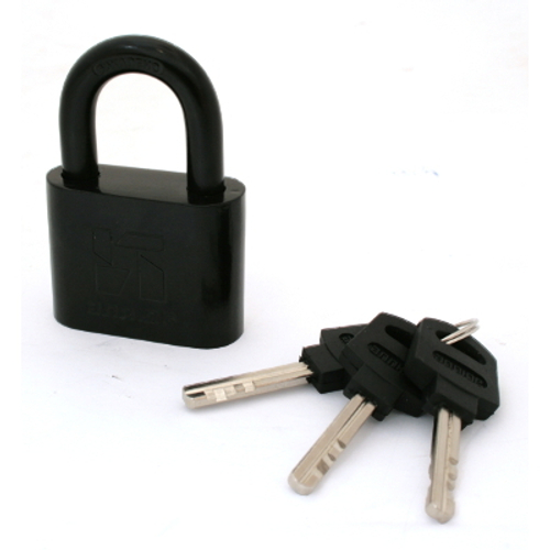 Замок навесной АЛЛЮР ВС2С-501 Черный  d9мм /6629 на стенде