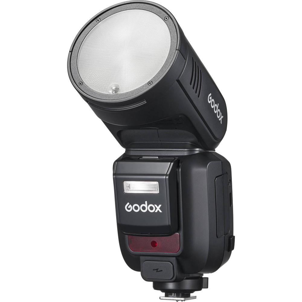 Вспышка накамерная Godox V100N TTL с круглой головкой для Nikon