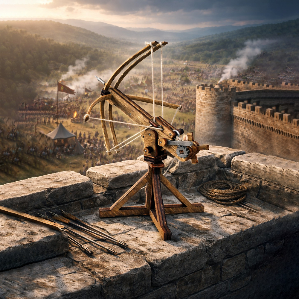 Деревянный конструктор Аркбаллиста Трёх Сплетений (KUDRIAVSKIY)