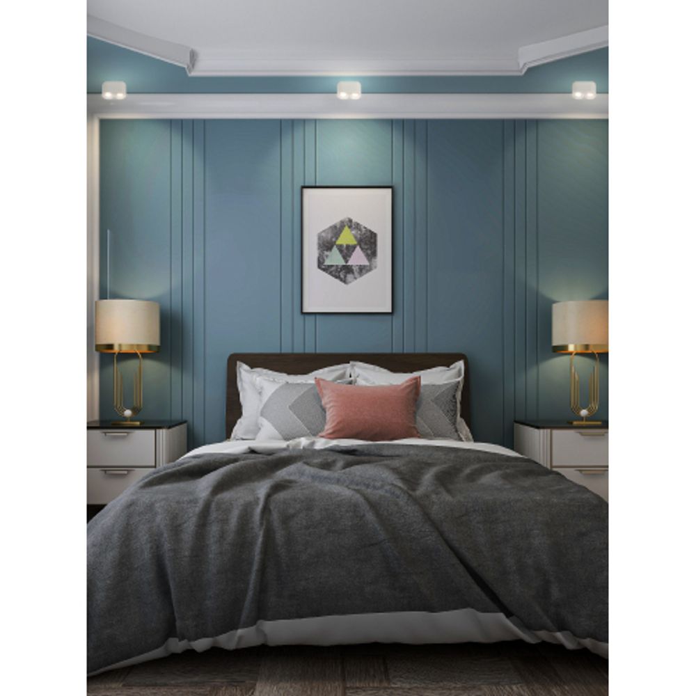 Светильник накладной ЭРА OL25-1 WH под лампу MR16 GU5.3 поворотный белый | Накладные светильники