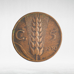 Italy 5 Centesimi 1930 R "Victor Emmanuel III", VF