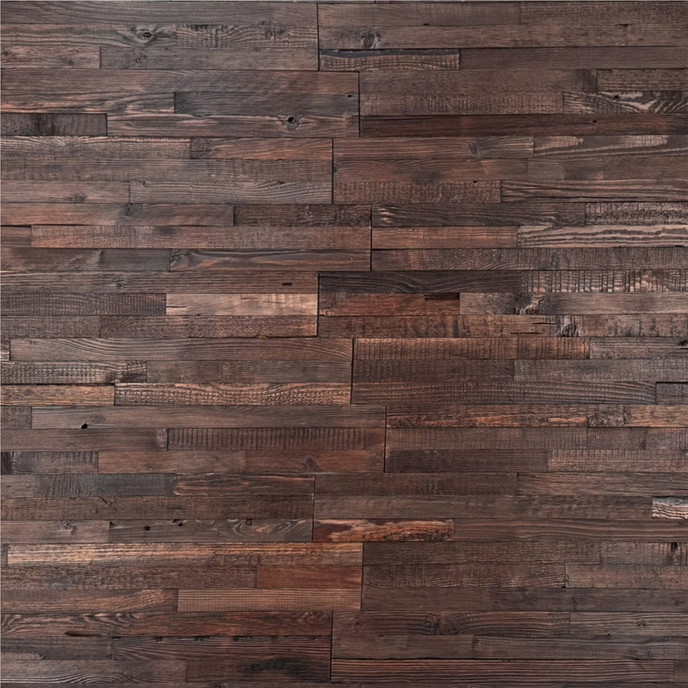 Деревянная стеновая панель TRIPLE КАШТАН