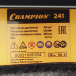 Бензопила цепная CHAMPION 241-16 (1,8кВт / 40см3 легкий старт, 4,7кг)