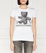 Футболка SEXY PURE TEDDY BEAR Philipp Plein - белый(WTK3368 PJY002N)