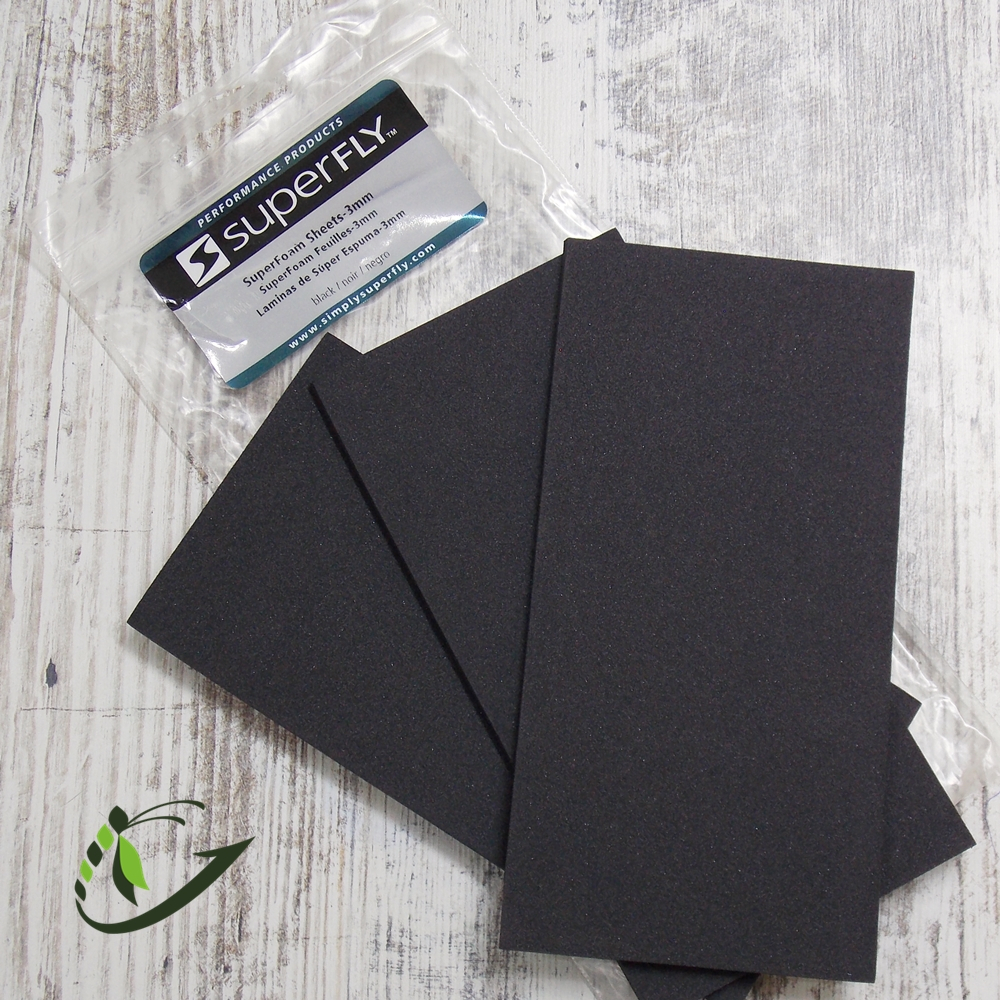 Пенка Superfly SuperFoam-Sheet 3mm Black (3 шт. в уп)