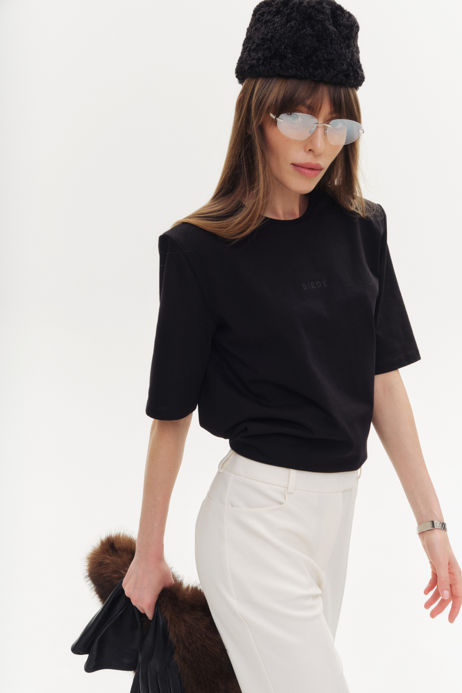 Футболка SIL'NOE PLECHO | Черный