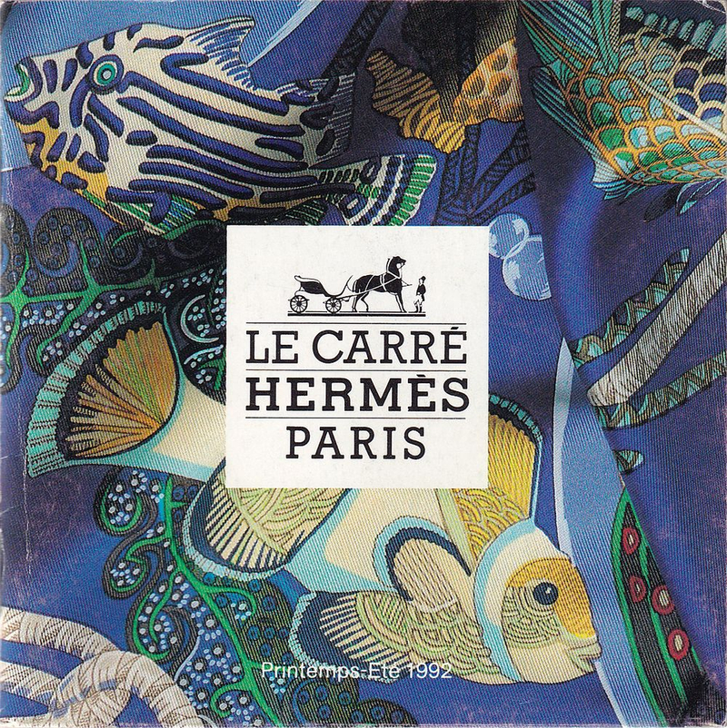 Платки Hermès. Коллекция весна-лето 1992