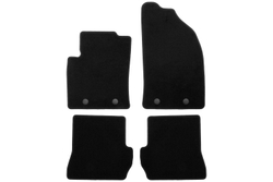 Коврики в салон для FORD Fusion АКПП 2002-2005, 2005-2012, хэтчбек, 4 шт. (текстиль) KLEVER01160601200K