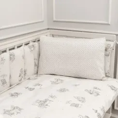 Комплект постельного белья Lollycottons Мышкины каникулы 6 предметов