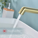 Смеситель для раковины Raglo R20.11.03, золотой сатин