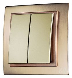 Рамка на 1 пост Mono Electric Style Aluminium 107-810000-160