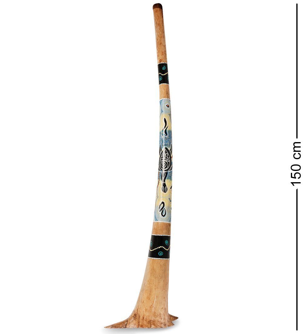 Decor and Gift 55-063-01 Диджериду бол. Эвкалипт расписной (Папуа)
