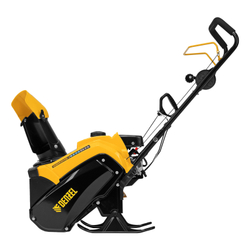 Бензиновая снегоуборочная машина SB 460 Sled, 99cc, лыжи ручной старт// Denzel