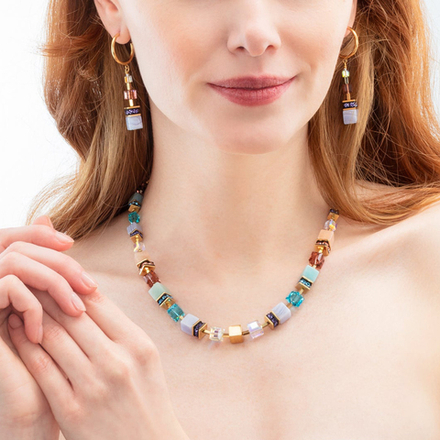 Колье Coeur de Lion Multicolour Art Nouveau 3039/10-1578