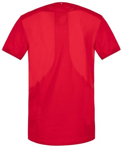Мужская теннисная футболка Le Coq Sportif Training Perf Tee SS No.1 M - rouge electro