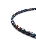 Чокер Северное сияние с культ. жемчугом в форме риса