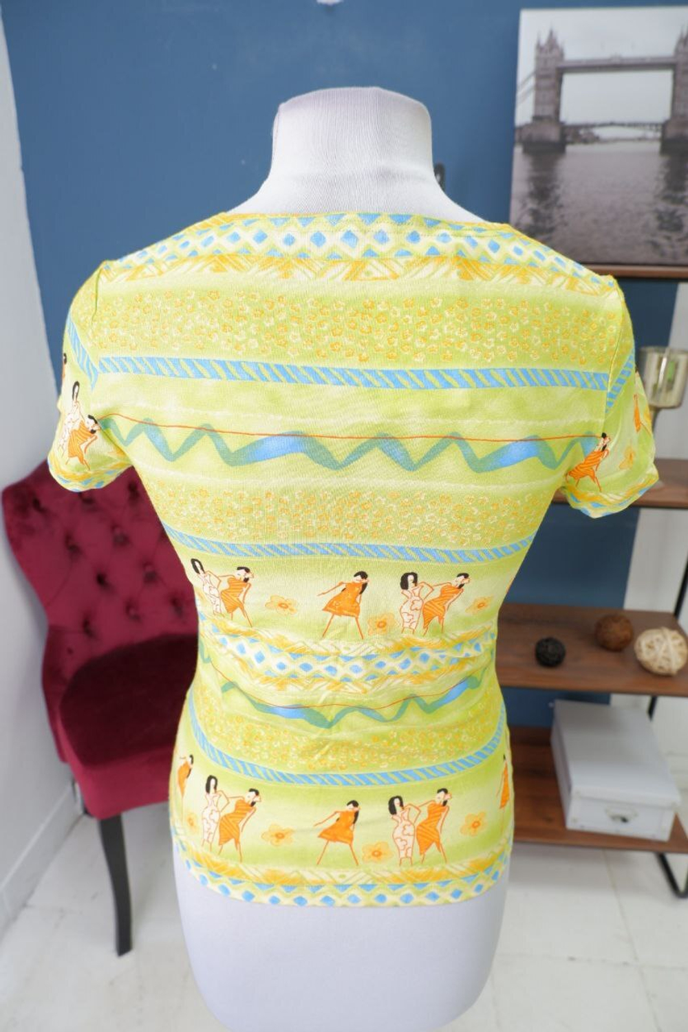 Футболка Golfstream с принтом 44 размер