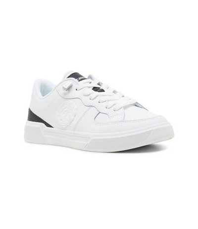 Кожаные кроссовки Just Cavalli - белый(76QA3SB5ZP279)