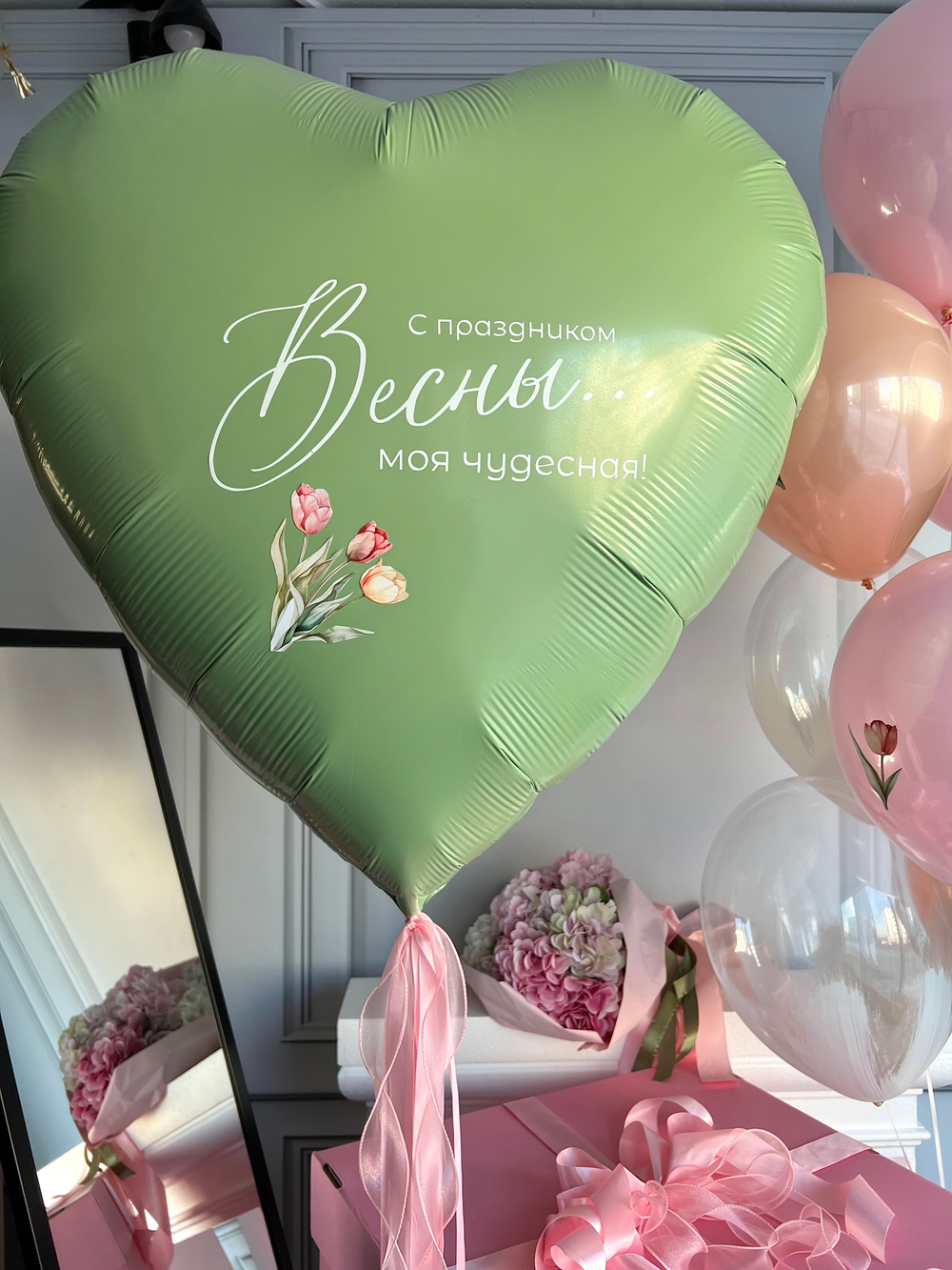 шары на 8 марта № 27