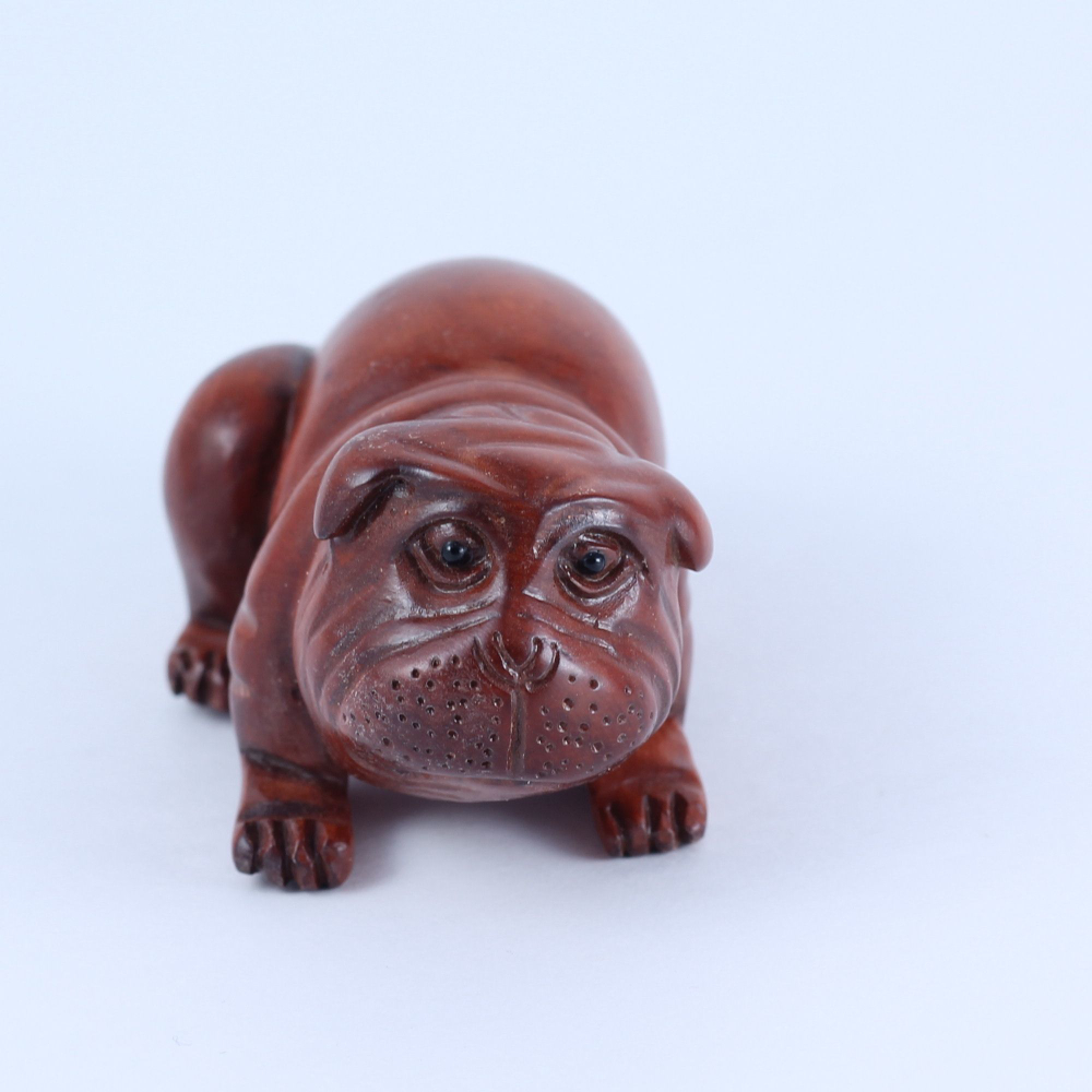 Нэцкэ Маленький боксер