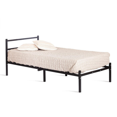 Кровать Marco металл, 90х200см, черный