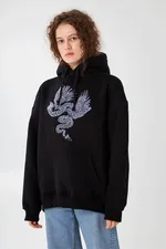 Худи Helgi Ingvarr АСПИД Черный