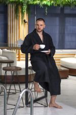 Халат мужской Комфорт-4 Виотекс ЧЁРНЫЙ