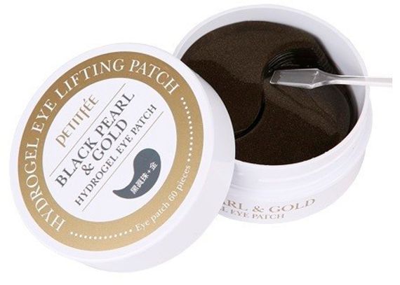 Göz üçün hidrogel patç \ Гидрогелевые патчи для глаз Petitfee Black Pearl &amp; Gold