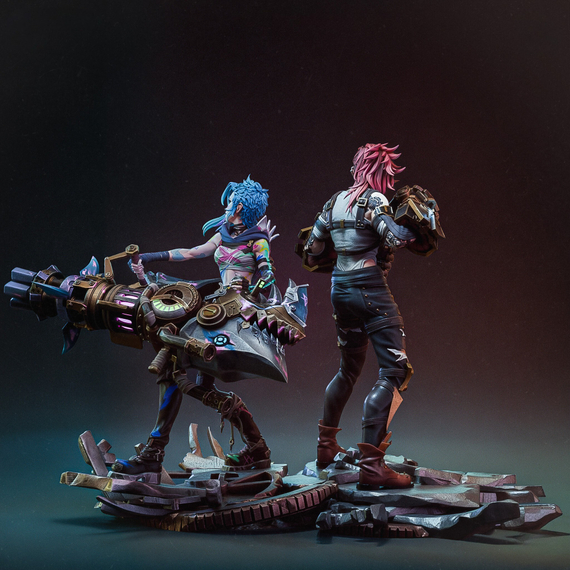 Jinx + Vi set - Arcane