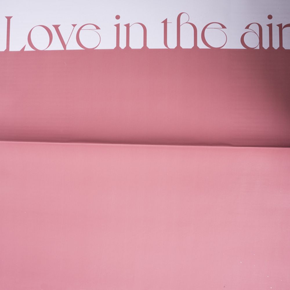 ЛИСТ &quot;Любовь в воздухе&quot; 58*58/10шт ТЕМНАЯ-ПУДРА