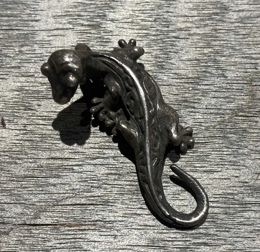 Подвеска. Ящерка (серебро)