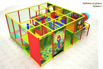 Детский игровой лабиринт «Зов Африки»