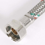 Подводка гибкая НВ 1/2" 150 см DN 8 оплётка из нерж. стали Uni-Fitt (501S2015)