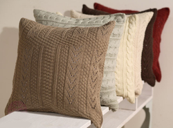 Элитная наволочка декоративная Imperio 1 табачная от Luxberry