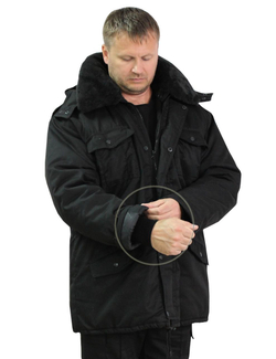 Куртка утеплённая Зима (грета могилев, черный)