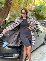 Шуба из шиншиллы