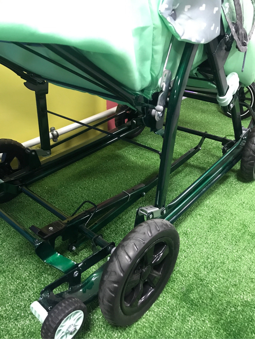 Санки-коляска Ника детям 8-2 мятный (арт. НД8-2/4)