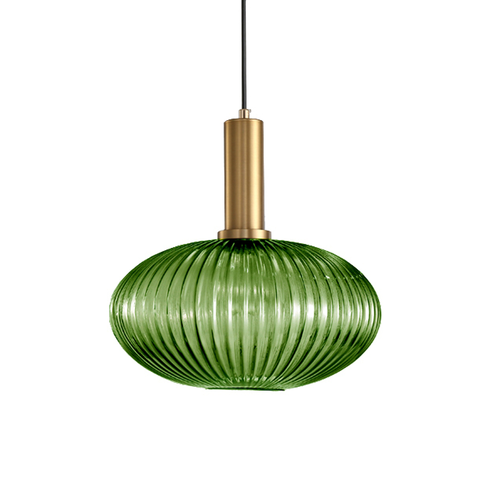 Pendant design lamp Iris C  (Green)