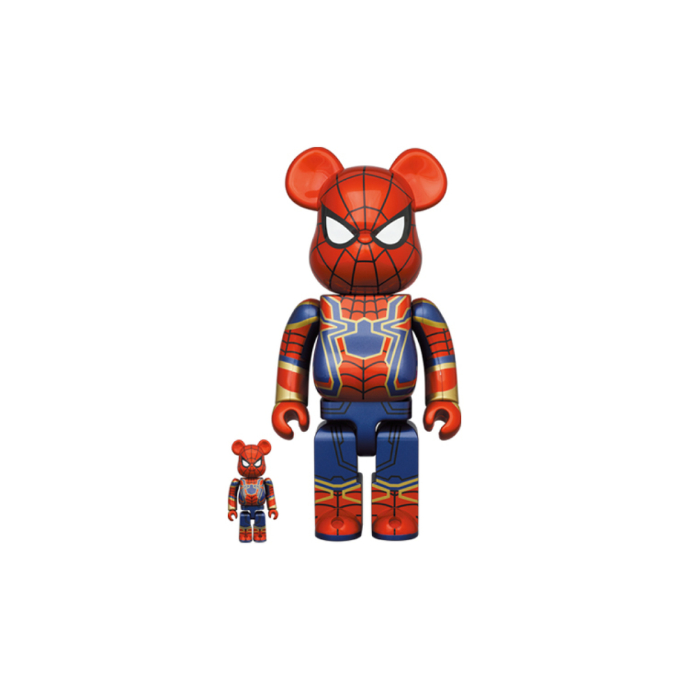 Дизайнерские игрушки BE@RBRICK IRON SPIDER, 1498800-603112253