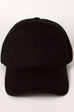 Бейсболка TRUESPIN Unstrucured Dad Cap (Черный (Black), O/S)