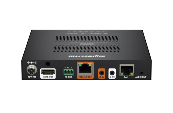 Wyrestorm NHD-600-E-RX - приёмник 4K@60 (4:4:4), AVoIP SDVoE (10 Гбит/с), HDMI 2.0, HDCP 2.3, аудио вход/выход, LAN, RS-232, ИК, PoE+ 802.3at