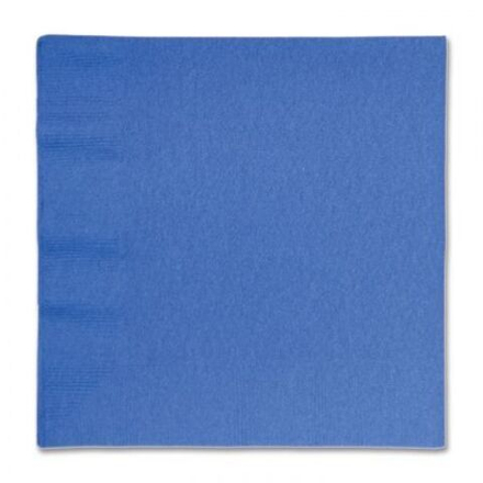 Салфетки Карибский голубой 33см 16шт.