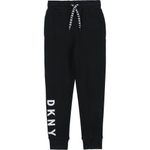 Брюки трикотажные DKNY Черный/Белый лампас/Белый термопринт DKNY (Девочка)